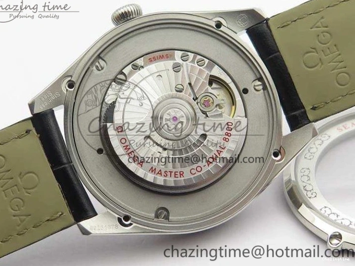 0124 AllSeason Seamaster Edizione Venezia SS Best Edition Black Dial On Leather Strap A 8122